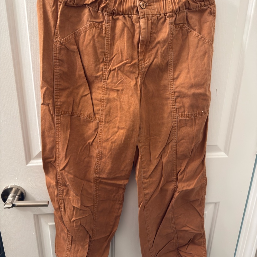 Women’s Camel Brown Casual Pants